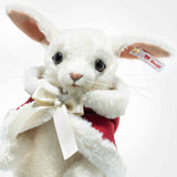 Christmas Rabbit with Wool Cape (22 cm)